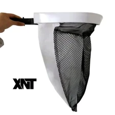 Pool Skimmer Net Leaf Rake With Deep Bag, Professional Heavy Dusty Mesh.