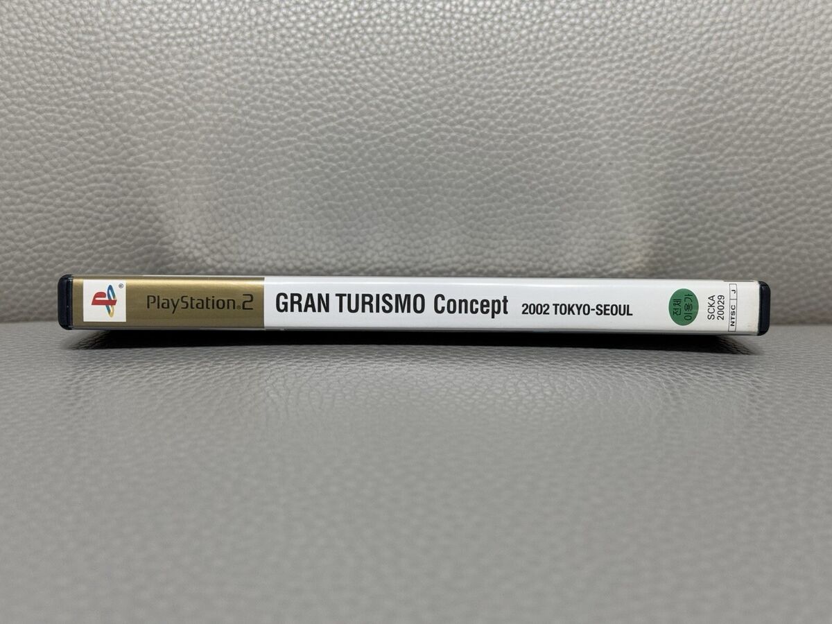 SUPER RARE Gran Turismo Concept 2002 Tokyo Seoul PS2 Big Hit SUPER RARE Gran Turismo Concept 2002 Tokyo Seoul PS2 Big Hit