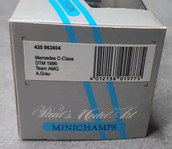 Minichamps Mercedes-Benz C-class DTM 1996 #4 A.Grau 1:43