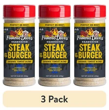 (3 pack) Steak & Burger Seasoning 8.25 oz