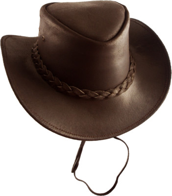 Cowboy Cappello Indiana Jones Australian Trapper Pelle Paese