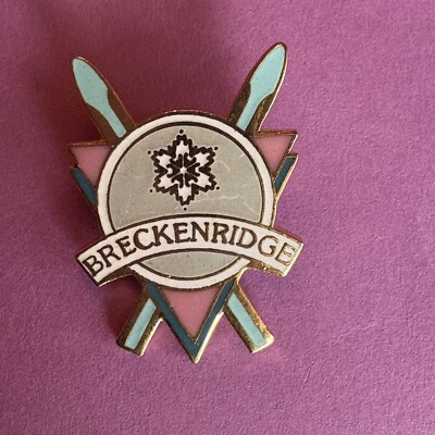 Vintage Breckenridge Ski Resort Pin Colorado