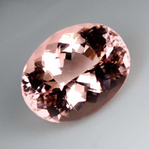 21.68 Cts GIA Certified gem Stunning Oval Natural Morganite FreeShipping - Picture 6 of 6