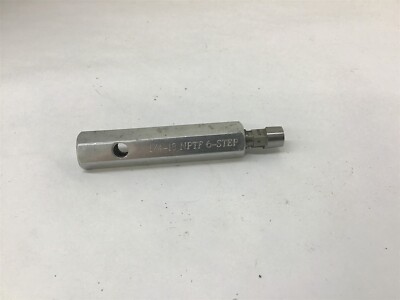 PMC Industries 1/4-18 NPTF 6-Step Pipe Thread Gage Inspection Gage | eBay