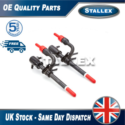 Stallex New 2x Fuel Injector For Ford Transit 2.5 Diesel Mk3 Mk4 Mk5 1985-2000