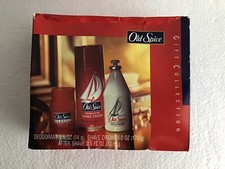 Vintage Old Spice/3pc Gift Set, Shave Cream, Deodorant  After Shave Cream -1995