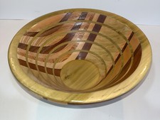 Board Style Segmented Turned Bowl