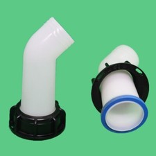 Ablaufauslauf Wasserhahn 1000L IBC Regenwassertank 55mm 60mm Regenfass, Zubeh?r