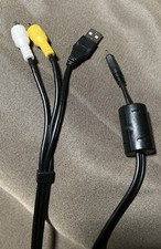 WORK GREAT - Fujifilm Finepix S series USB/AV Cables