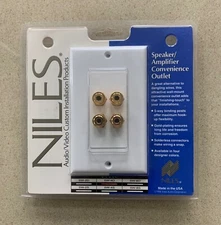 NILES Speaker Amplifier Convenience Outlet Model 5W-4D Brand NIP Audio Equipment