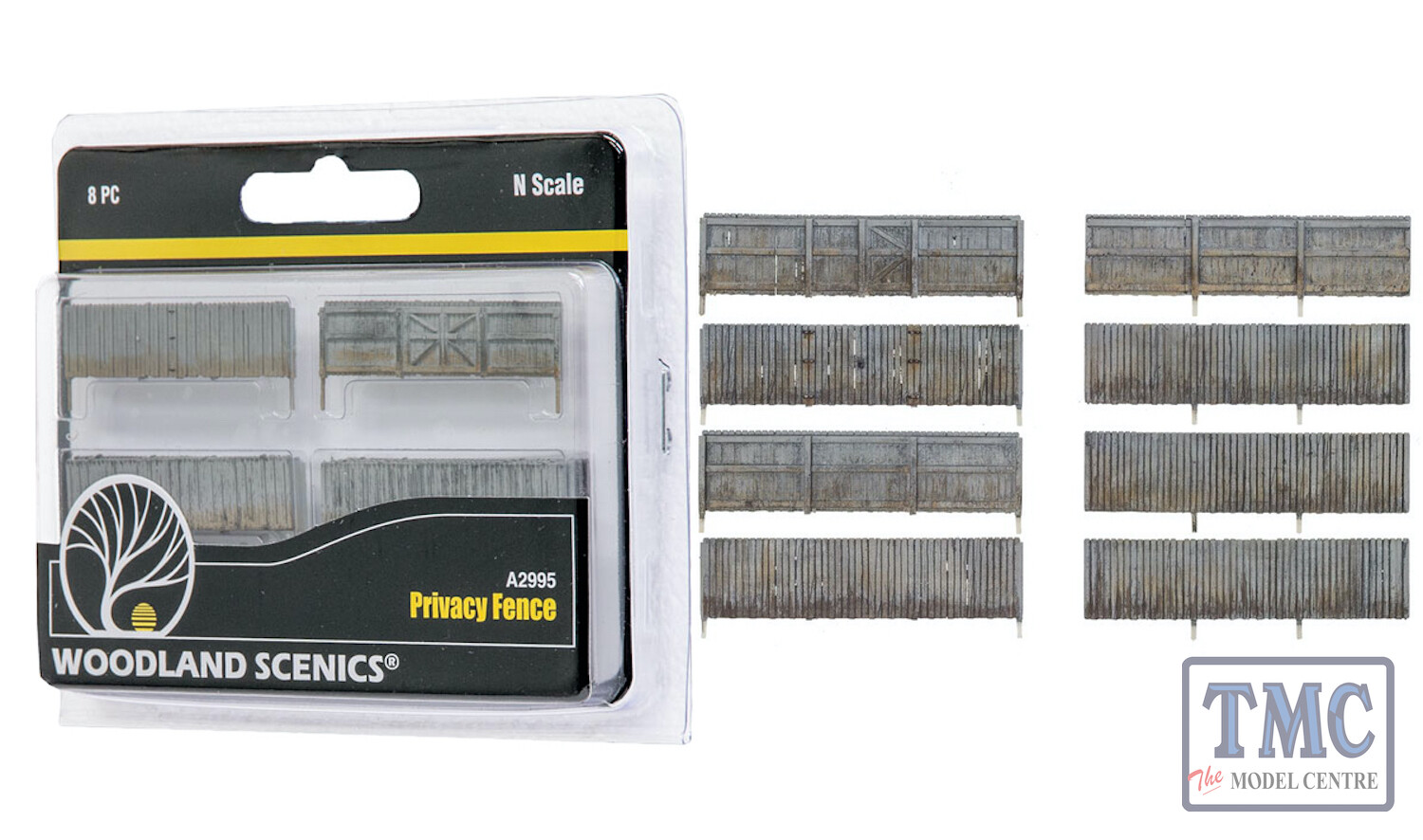 A2995 Woodland Scenics N Scale Privacy Fence