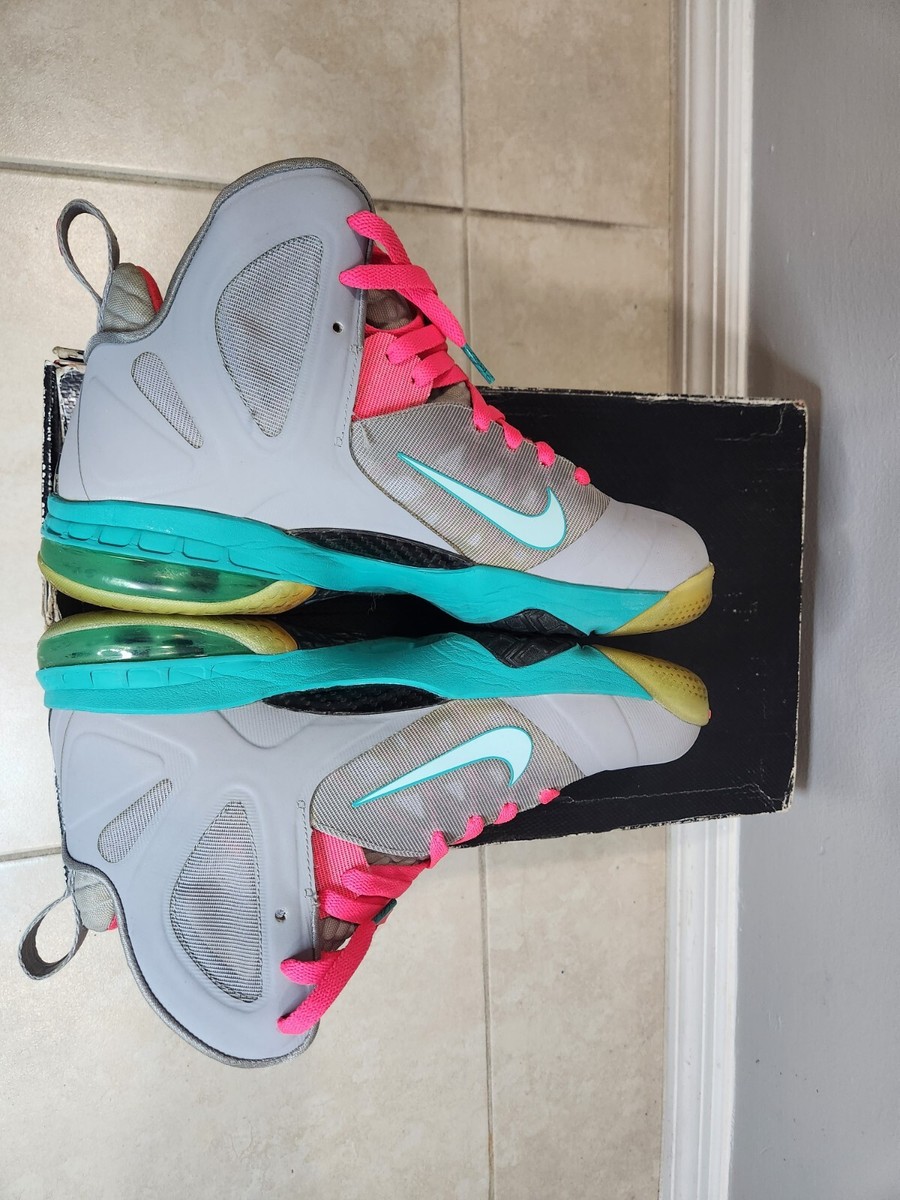 Nike Air LeBron 9 P.S. Elite South Beach Size 9.5 516958 001  display picture 3