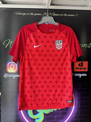 Authentic Nike USMNT Football Soccer Jersey Kit USA 893367-688 | eBay