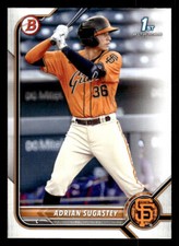 2022 Bowman #BP-19 Adrian Sugastey Prospects Card San Francisco Giants