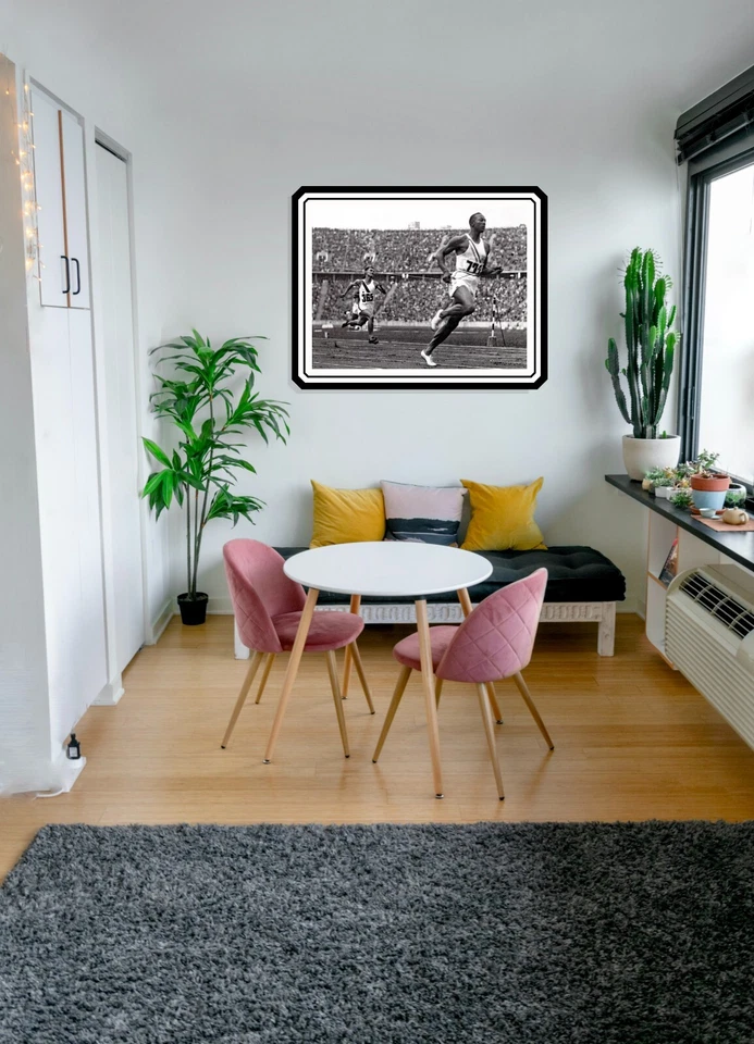 Jesse Owens Poster, Olympic Champion, Sprinter, Running, Track & Field Athlete  - Image 3 of 4