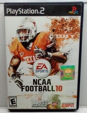 NCAA Football 10 (PlayStation 2, 2009) Complete Tested Working - Free Ship