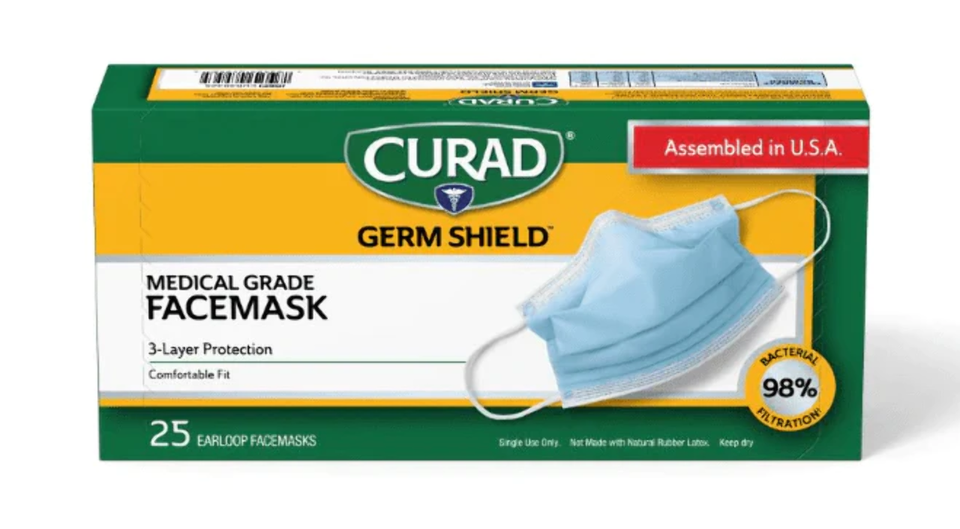 Medline CURAD Germ Shield Medical Grade Face Masks eBay