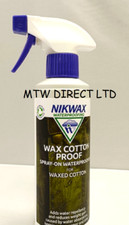 NIKWAX WAX COTTON PROOF WATERPROOFER FOR WAXED COTTON HIKING JACKET