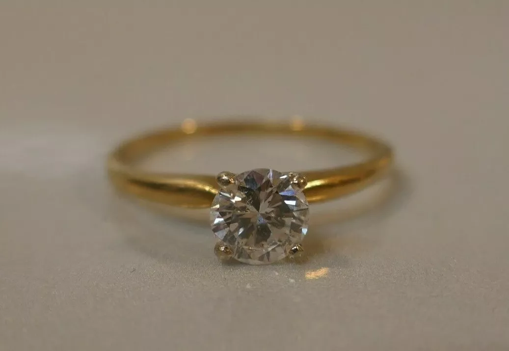 Ebay diamond sale rings yellow gold