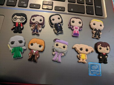 Harry potter Mini Fridge Magnets. Dobby, Ron, Dumbledore, Hermione, Snape Hagrid