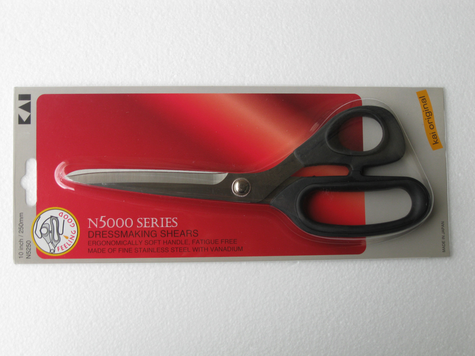 KAI 10" 250MM BENT DRESSMAKER SHEARS SCISSORS N5250 eBay