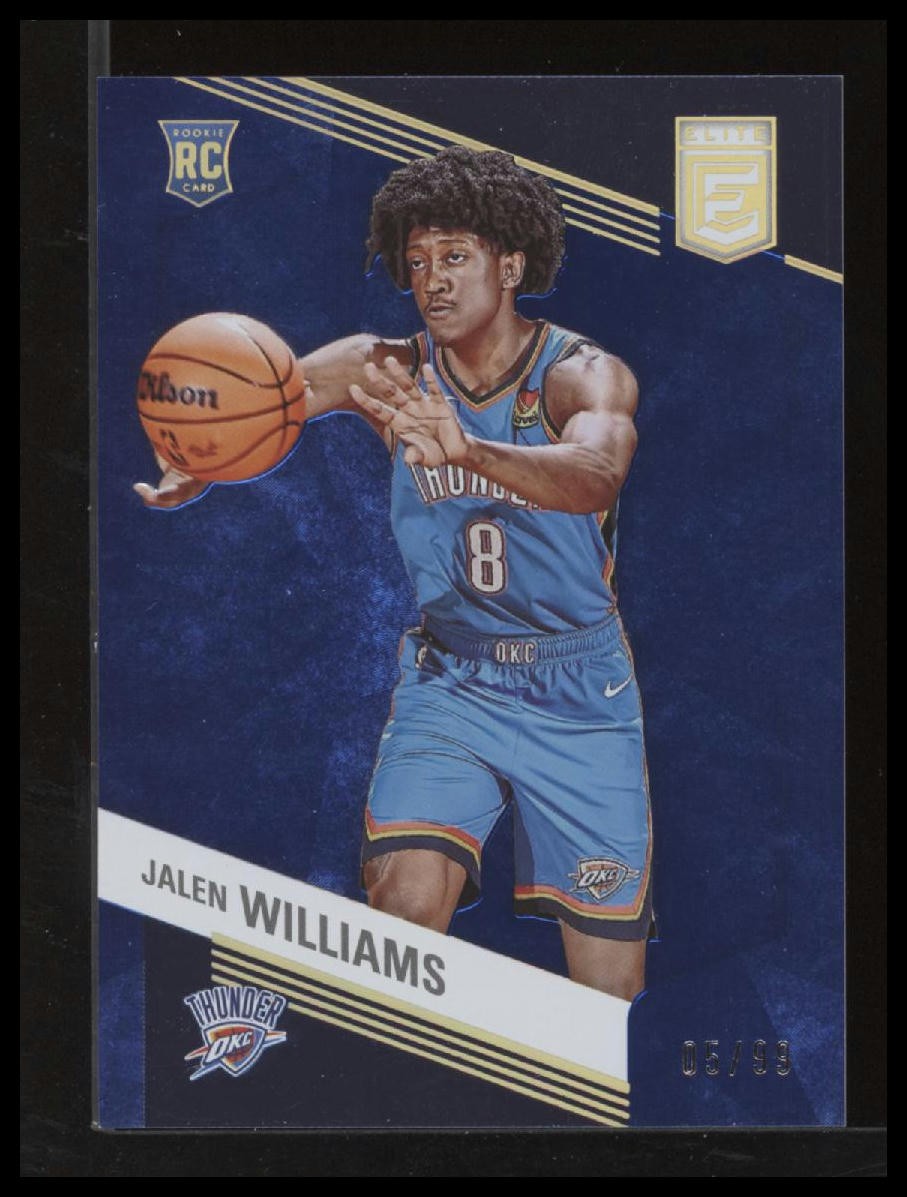 2022-23 Donruss Elite #213 Jalen Williams Blue #/99