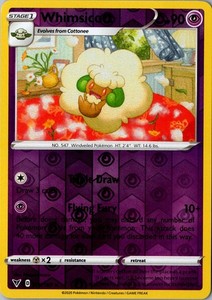 Whimsicott 076/185 Vivid Voltage Reverse Holo