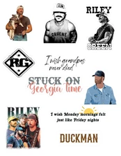 Riley Green Country Music Stickers