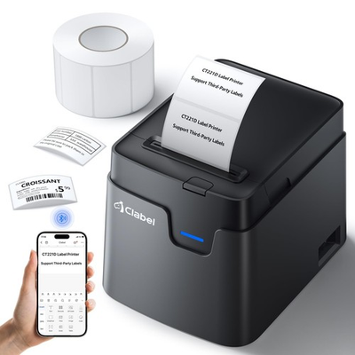 #ad Desk Bluetooth Barcode Label Printer: 221D Label Maker with Direct Thermal Pr... $92.79