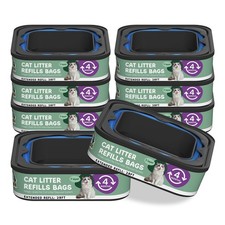 Cat Litter Refill Bags Cartridge 28FT, Compatible with Litter Cat Genie Stand...