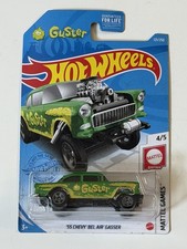 Hot Wheels 55 Chevy Bel Air Gasser Guster Green