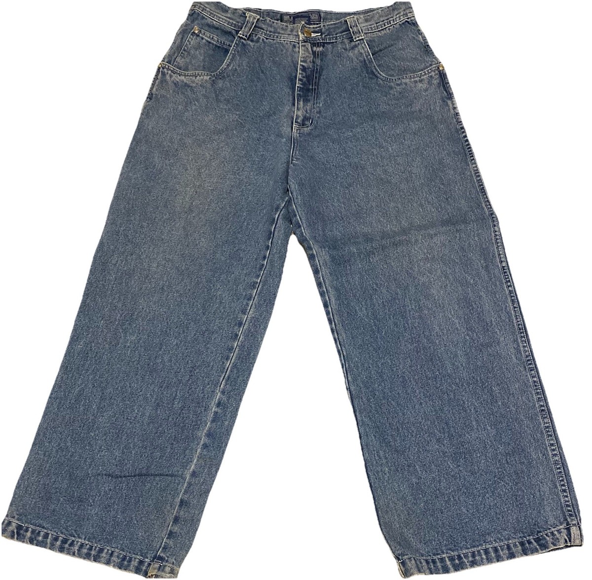 Vintage Y2K Bullhead 31x28 Baggy Loose Fit Wide Leg Faded