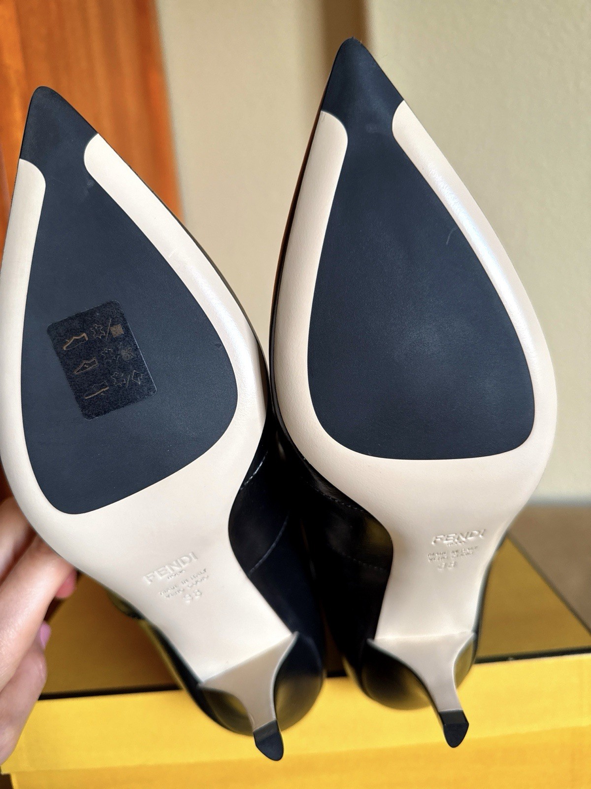 FENDI Rockoko  Stretch Leather Boots Size 38 US 8 thumbnail 5