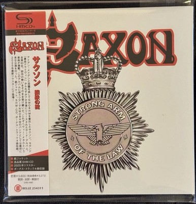 SAXON STRONG ARM OF THE LAW JAPAN MINI LP SHM-CD LIMITED EDITION
