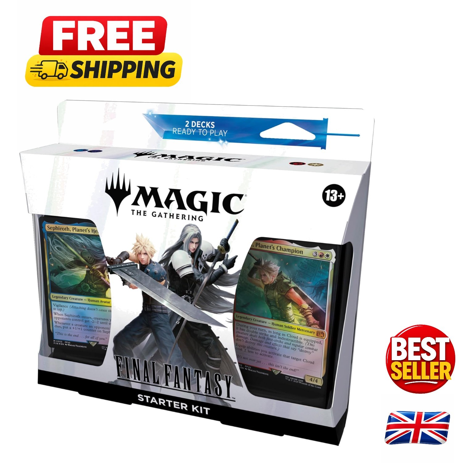 Magic with FINAL FANTASY: 2-Player Starter Kit Featuring 60-Card Decks