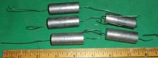 (5) AEROVOX .47uF 600VDC Hermetically Sealed Mil Spec Caps NOS P123ZG