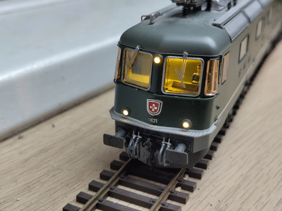 Roco SBB 63730 Re 6/6 11621 digital Zimo Sound Decoder LED-Beleuchtung in OVP - Bild 3 von 4