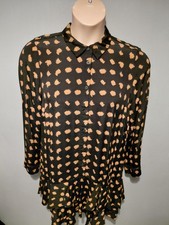 Mint velvet  size 14shirt dress spot back tan rara dress