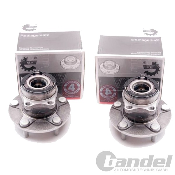 2X Esen SKV RADLAGER-SATZ Hinten Passend FÜR CitroËN C4 Dodge Caliber Jeep-image