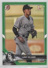 2018 Bowman Draft Green 28/99 Lency Delgado #BD-37 y8h