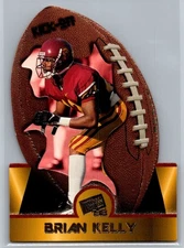 1998 Press Pass Football Kick-Off #KO31 Brian Kelly - VG - USC Trojans