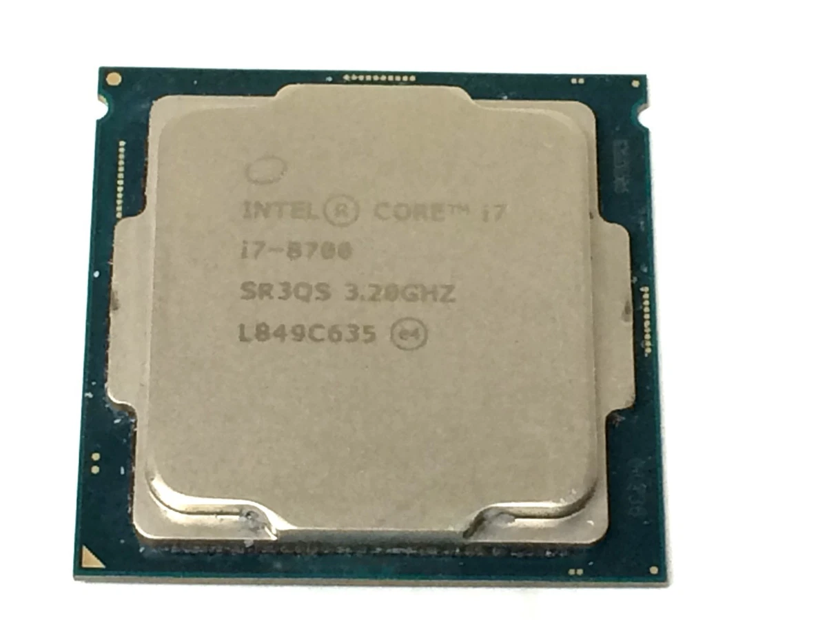 Intel Core i7-8700 Processor Model Computer Processors (CPUs) for