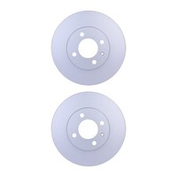 2 Bremsscheiben InnenbelüFtet Ø 65 Mm 20 Mm Hella Passend FüR U.A. Vw Polo