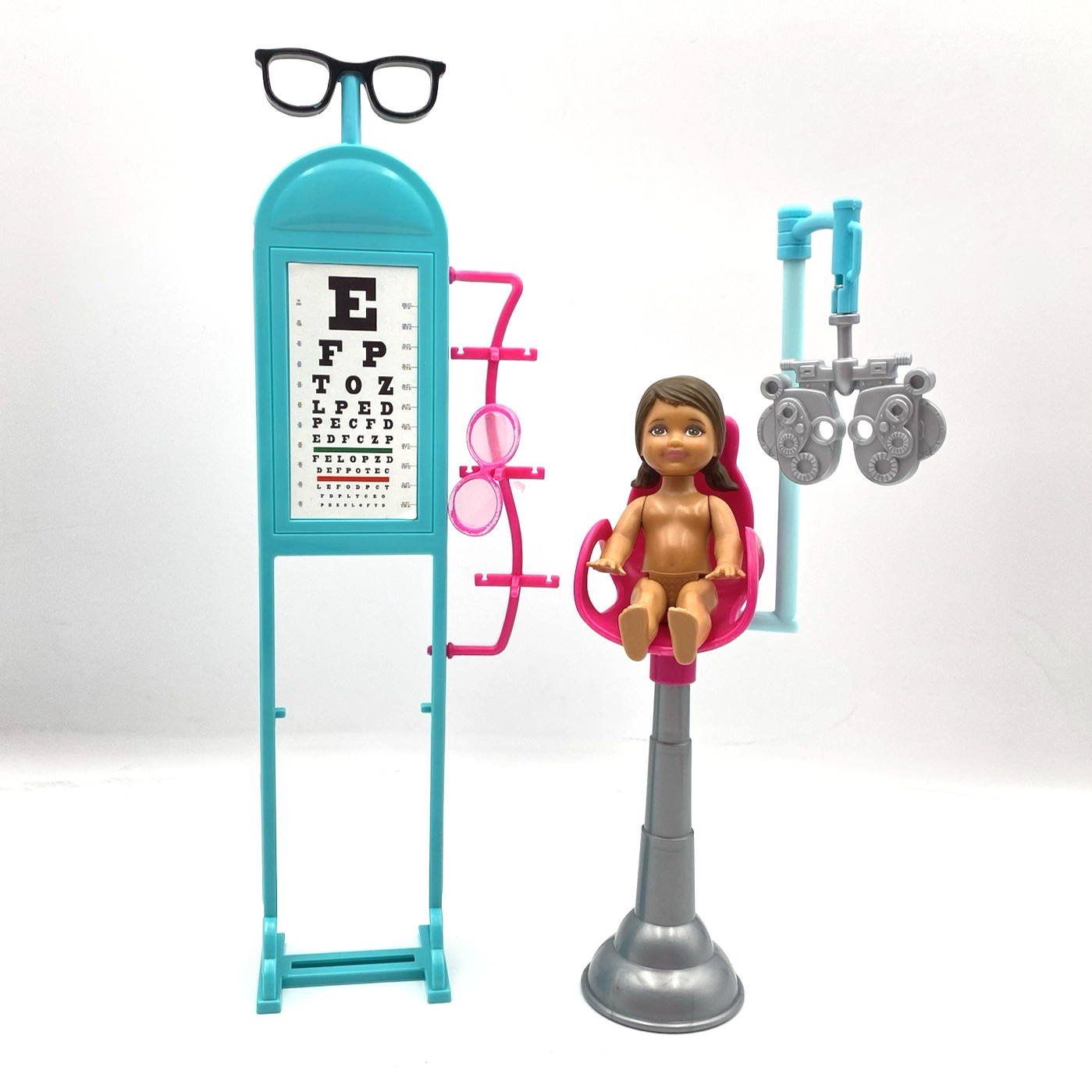 Glasses Eye Chart Chair Krissy Doll