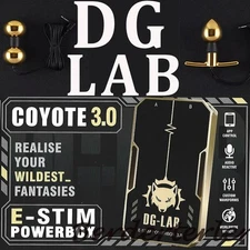 DG-LAB 3.0 E-Stim Power Box "PawPrints" APP Control Shock Themed For Couples