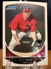 2013 Bowman Chrome Draft Top Prospects #TP24 C.J. Cron Angels