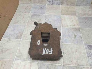VW FOX 5Z1, 5Z3 Bremssattel vorne rechts 1.20 Petrol 40kw 2005 21042250
