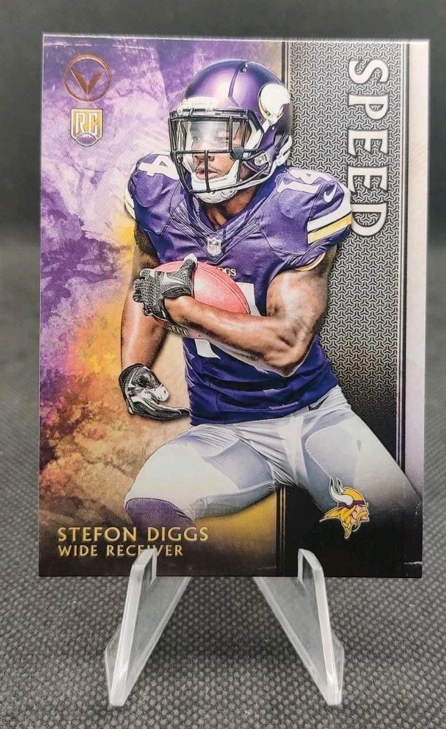 Stefon Diggs Topps Valor #197 Speed