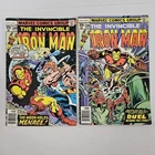 Iron Man 1st Series #109 & #110 Marvel Comics 1978 Lot Of 2 Vintage Books READ⬇