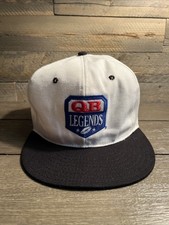 Vintage QB Legends NFL Football Snapback Hat Cap Made In USA